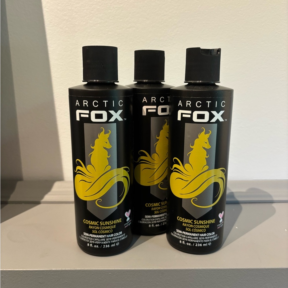 3 Arctic Fox Cosmic Sunshine Hair Color (Sealed, Unused)
